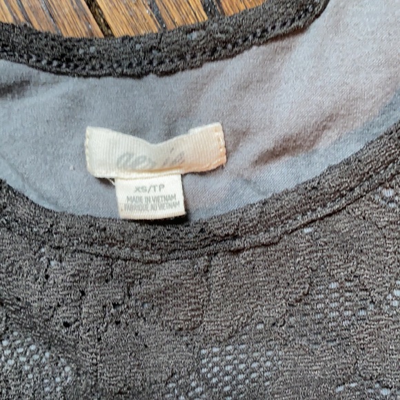 Aerie XS gray lace dress - Picture 3 of 4